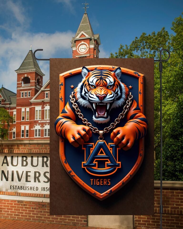 Auburn University Tigers Garden Flag – Stand Out on Game Day