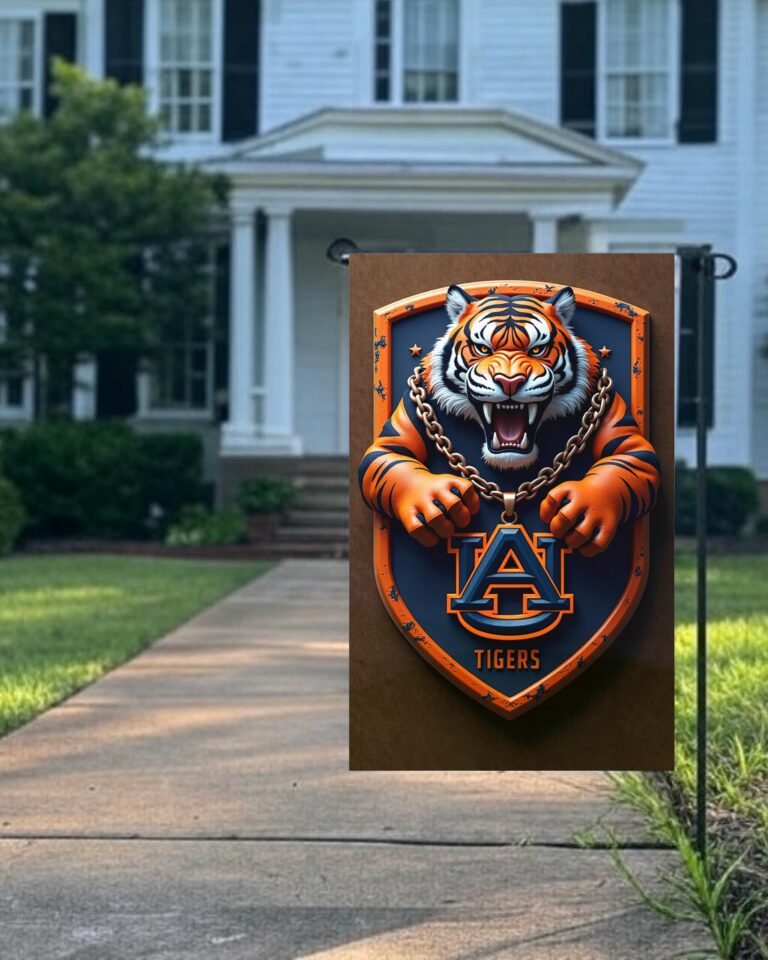 Official Auburn Tigers Yard Flag – Double-Sided & Fade-Resistant