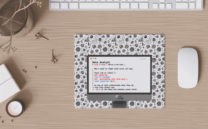 Data Analyst Mouse Pad 2 700x433 - Data Analyst Mouse Pad