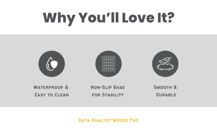 Data Analyst Mouse Pad – Funny Gift for Data Scientists & Excel Enthusiasts